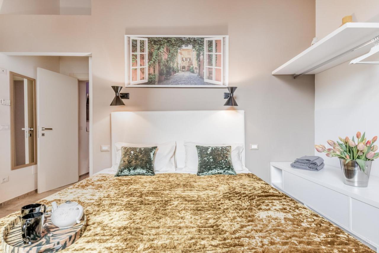Th Trastevere Luxury-S.Cosimato 2Bd-2Bt Rome Bagian luar foto